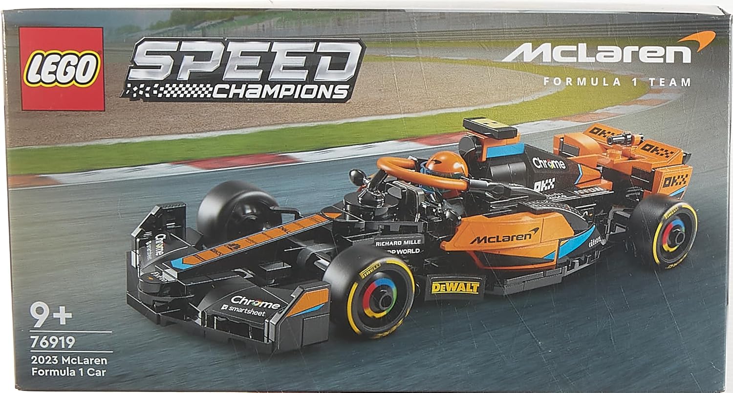 LEGO Speed Champions La Voiture de Course de Formule 1 McLaren 2023 -Véhicule Jouet à Construire pour Enfants dès 9 Ans qui Aiment la Vitesse - Décoration Chambre - Cadeau pour Garçons et Filles 76919 – Image 11