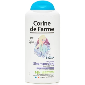 Corine de Farme - Shampoing Démêlant Enfant La Reine des Neiges 2 Disney - Hydrate et Démêle, Fini Soyeux & Brillant - Formule Clean Beauty, Fabriqué en France, ne Pique pas les Yeux - 300ml