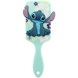 DISNEY Stitch - Brosse à cheveux silicone 3D STITCH - Lilo & Stitch - Tous types de cheveux