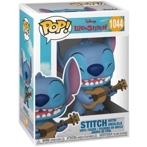 Funko Pop Disney: Stitch with Ukulele - Disney: Lilo & Stitch - Figurine en Vinyle à Collectionner - Idée de Cadeau - Produits Officiels - Jouets pour Les Enfants et Adultes - Movies Fans