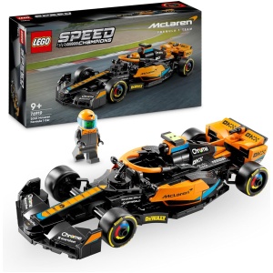 LEGO Speed Champions La Voiture de Course de Formule 1 McLaren 2023 -Véhicule Jouet à Construire pour Enfants dès 9 Ans qui Aiment la Vitesse - Décoration Chambre - Cadeau pour Garçons et Filles 76919
