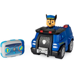 La Pat' Patrouille - Paw Patrol - Voiture RC Chase - Voiture télécommandée avec Télécommande Adaptée Aux Petites Mains - Voiture Pat' Patrouille - Jouet Enfant 3 Ans et +