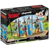 Playmobil 70934 Astérix : Les légionnaires Romains - avec Quatre Romains avec des Casques, des épées et des boucliers - Les Aventures d'Obélix - Histoire & Imaginaire - Dès 5 Ans