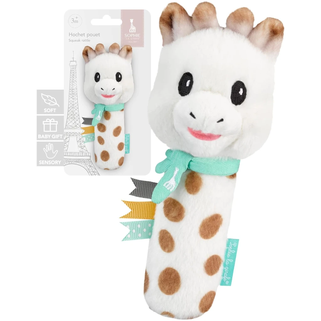 Sophie la Girafe - hochet bébé Peluche grelots, 010333