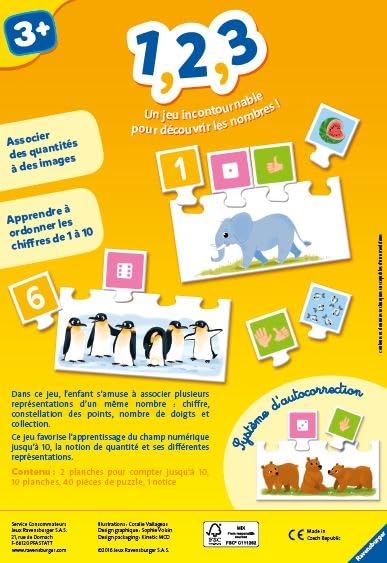 Jeu éducatif EnfantCado 1,2,3 apprentissage des nombres jusqu'à 10 – Image 5