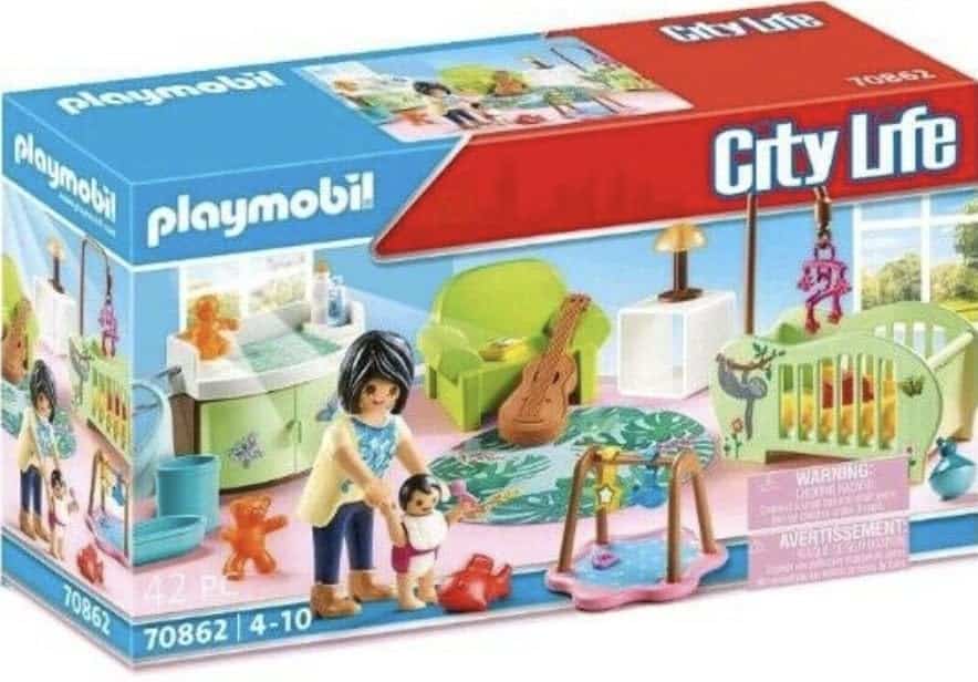 Chambre de bébé Playmobil 70862 avec poupée et accessoires
