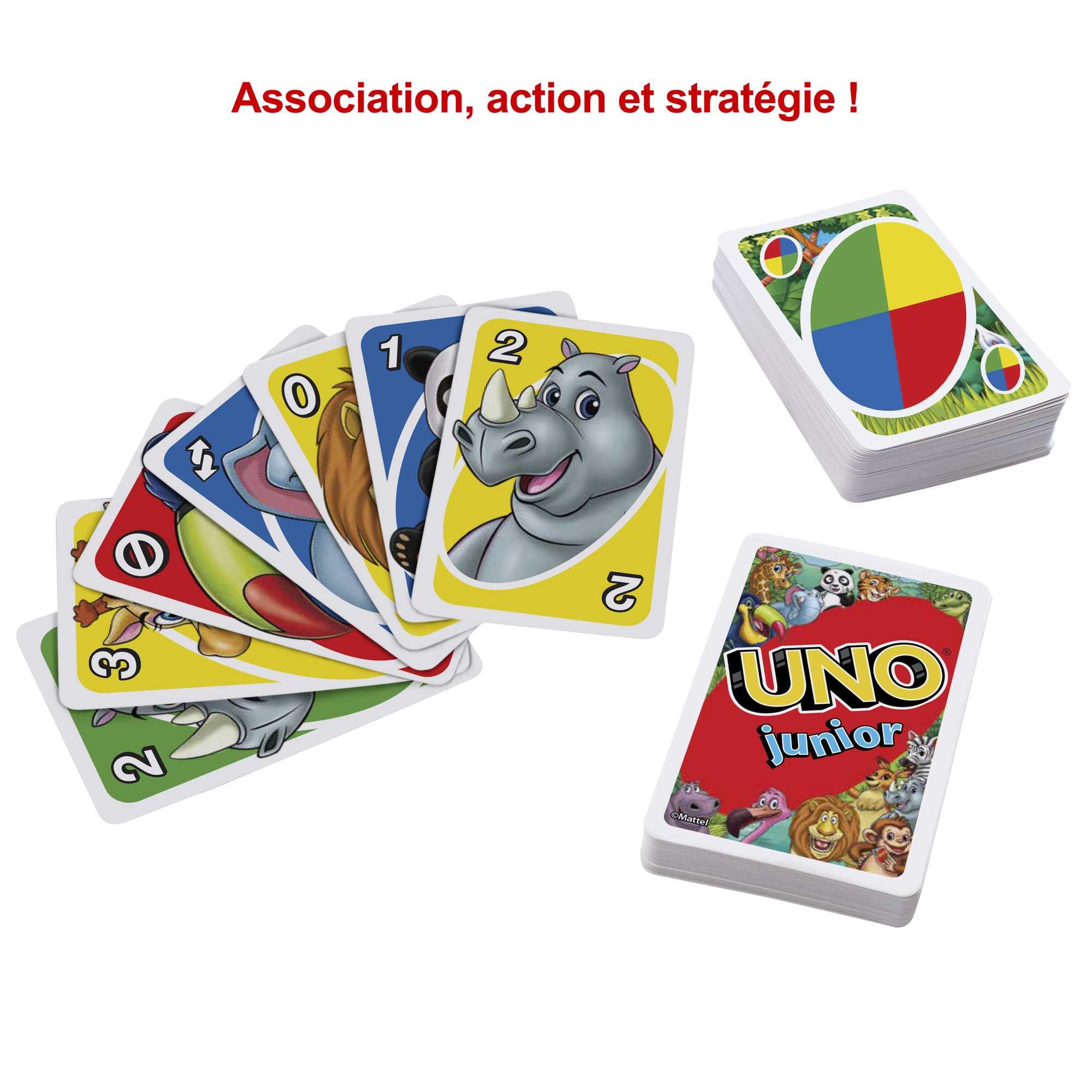Jeu de cartes UNO Junior EnfantCado Mattel Games – Image 3
