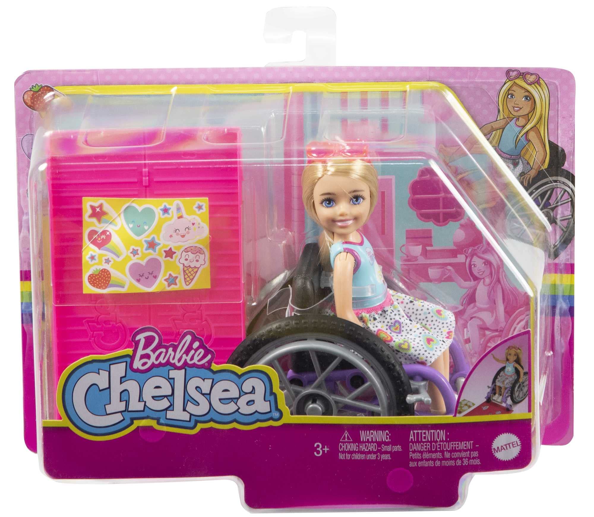 Poupée Chelsea EnfantCado avec fauteuil roulant et rampe d'accès – Image 6