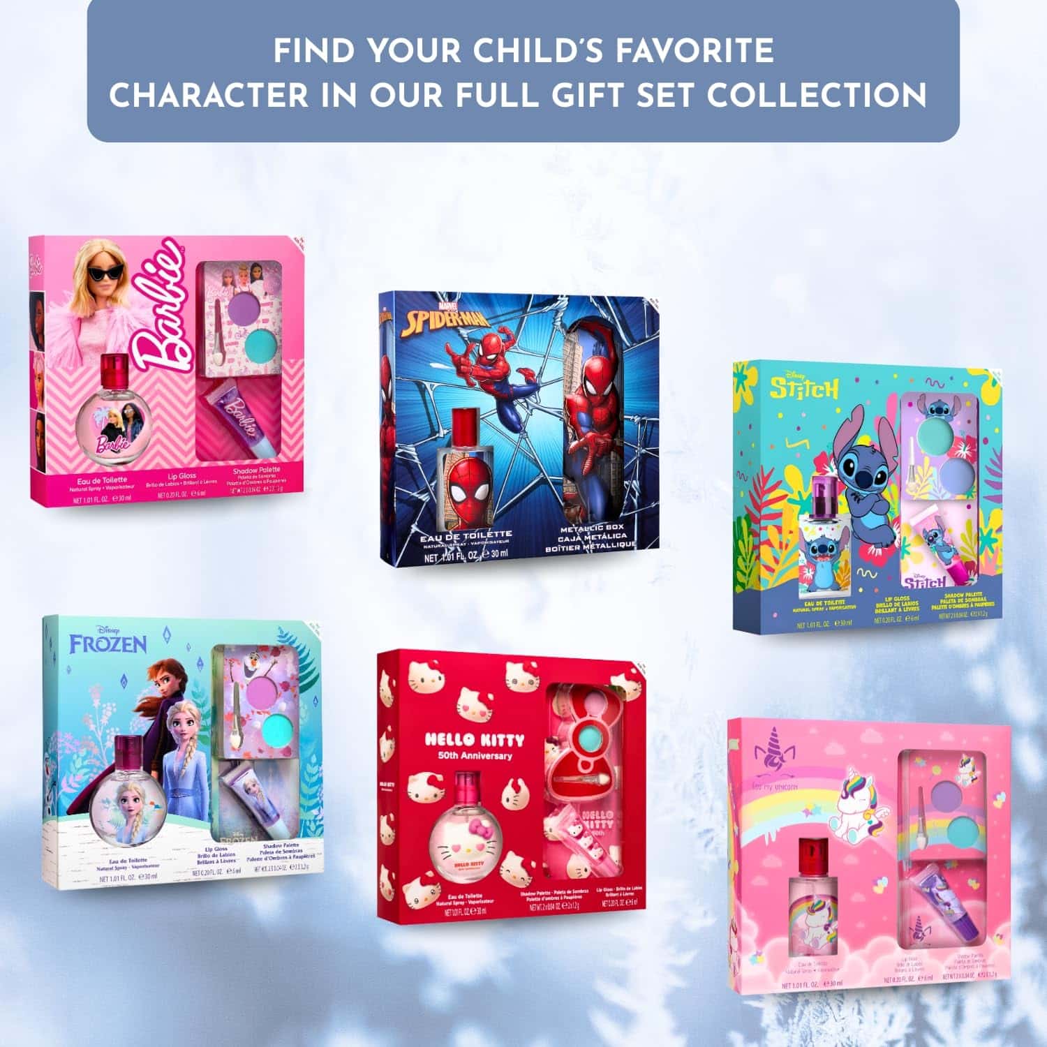 Coffret Parfum Reine des Neiges EnfantCado eau de toilette 30 ml avec gloss et palette – Image 7