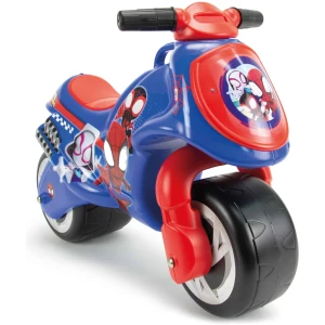Moto Porteur Enfant Spiderman sans Pédales 18 Mois à 3 Ans INJUSA