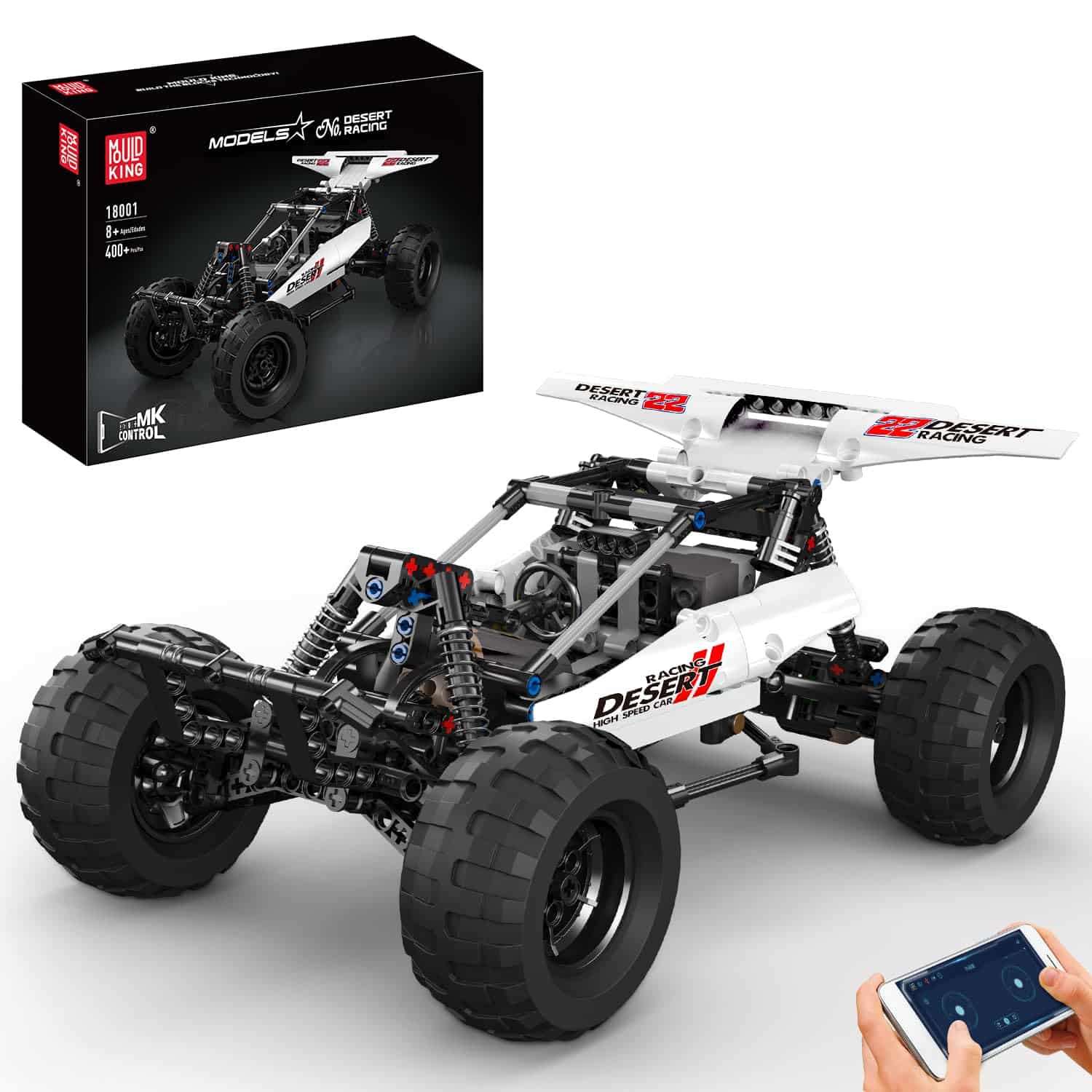 Jeu de construction Mould King Buggy RC Technique en Briques