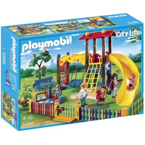 Playmobil City Life Square pour enfants avec jeux - 5568