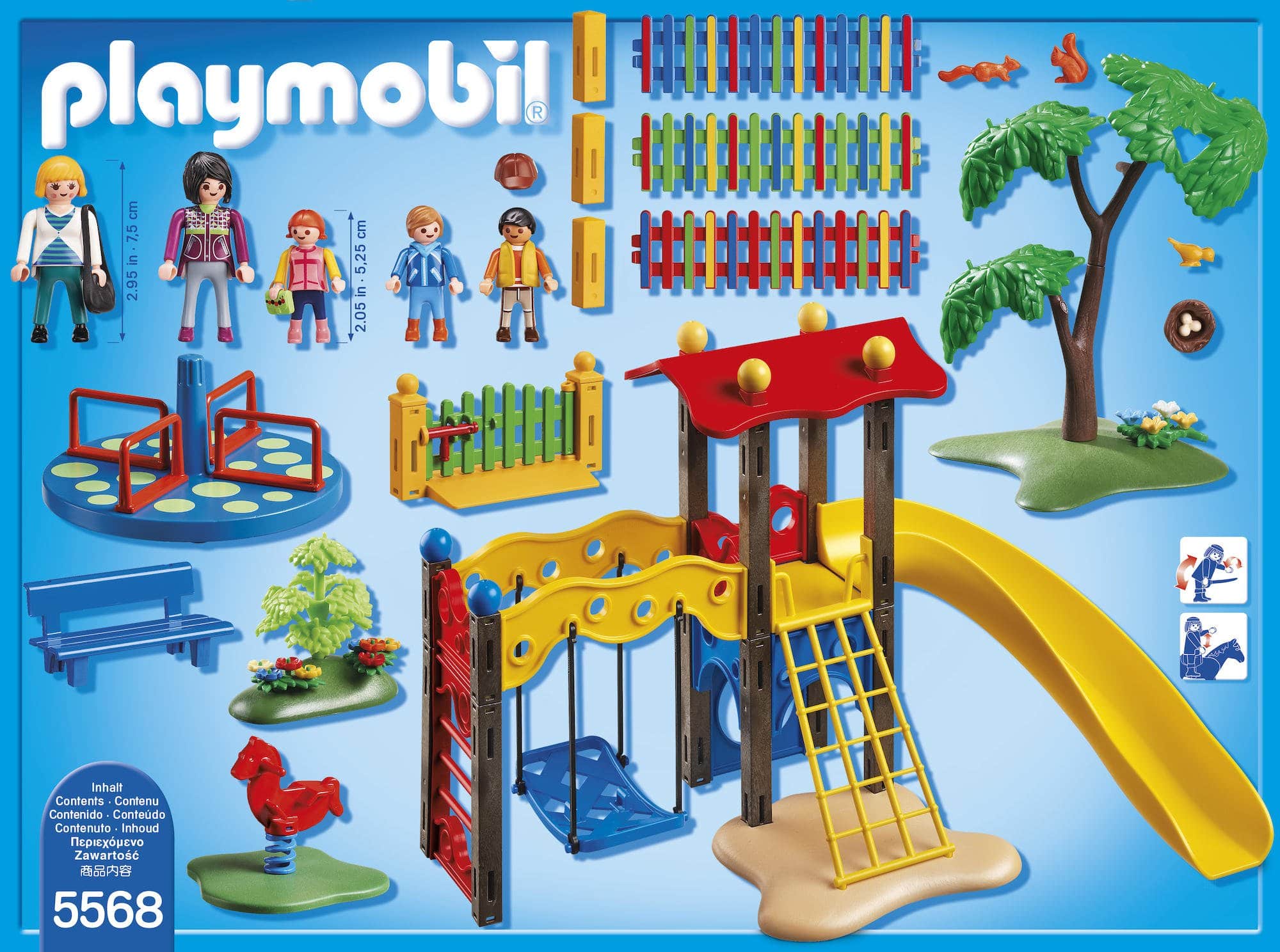 Playmobil City Life Square pour enfants avec jeux - 5568 – Image 2