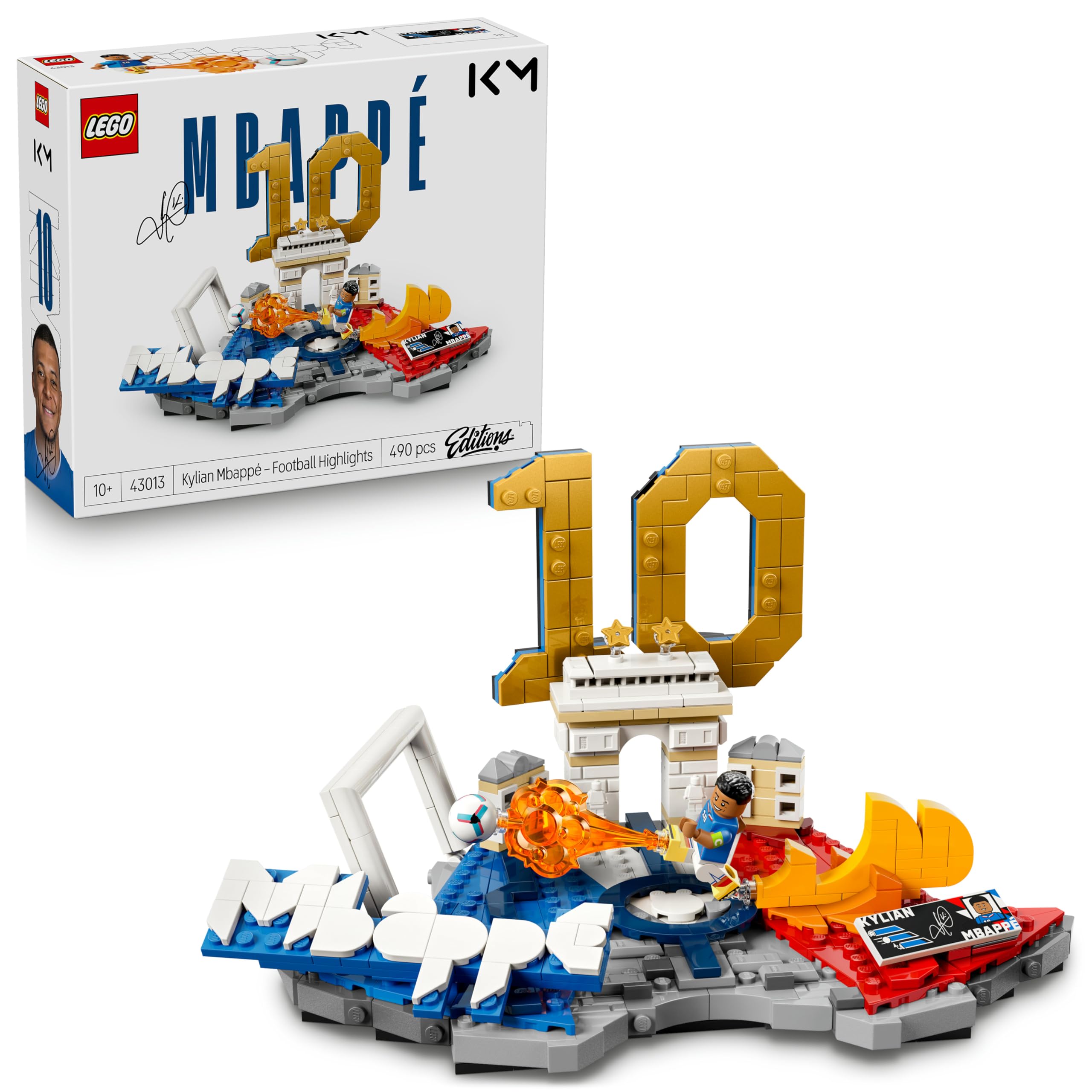 Jeu de construction LEGO Kylian Mbappé Best of avec minifigurine collector