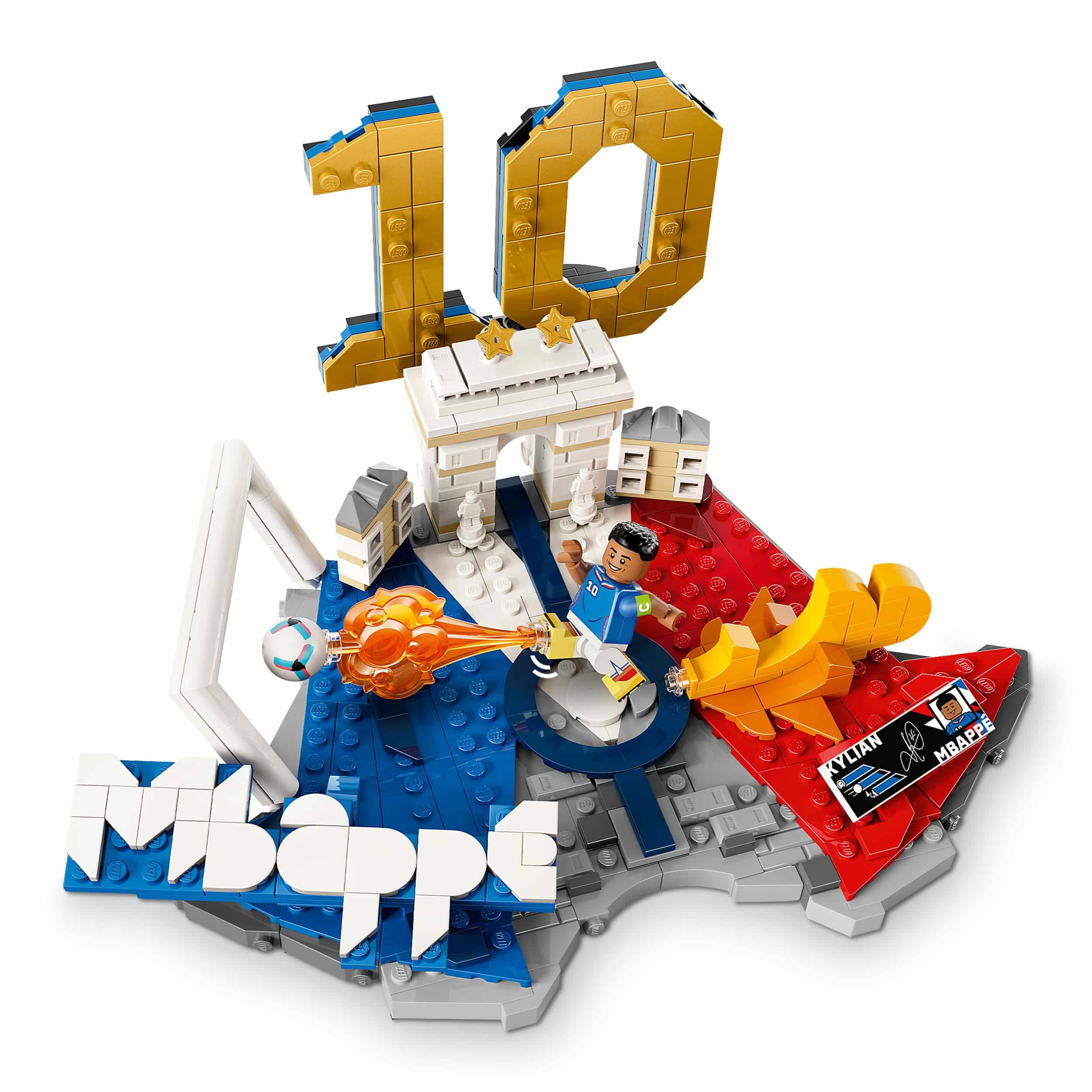 Jeu de construction LEGO Kylian Mbappé Best of avec minifigurine collector – Image 3