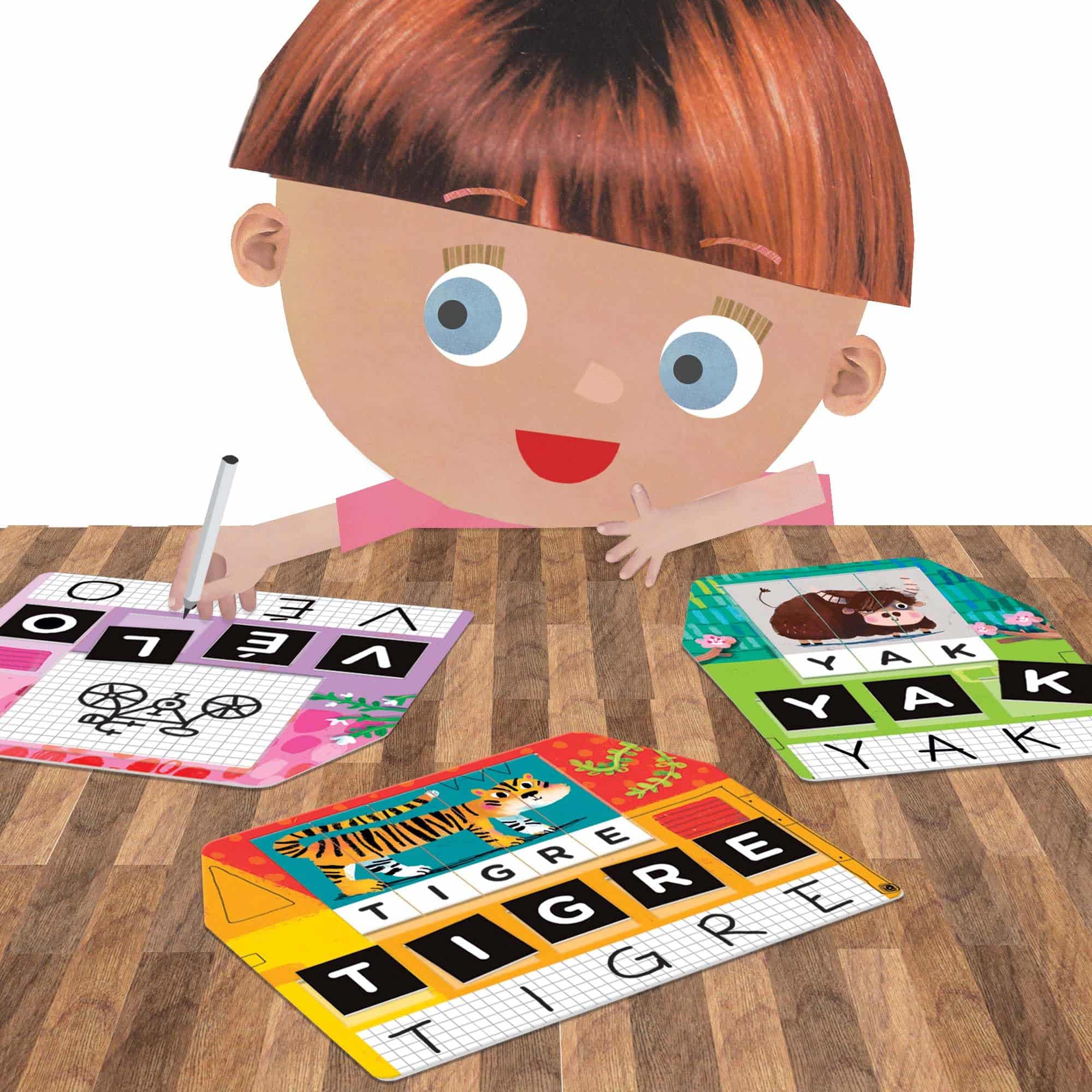 Jeu éducatif Montessori Headu Mon Labo d'Écriture pour apprendre à lire et écrire – Image 3