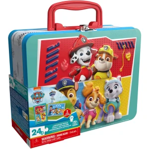 Coffret Puzzles Pat Patrouille EnfantCado 2 Puzzles Lenticulaires 24 Pièces