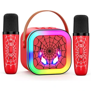 Micro Karaoké EnfantCado Spider avec 2 Micros Bluetooth