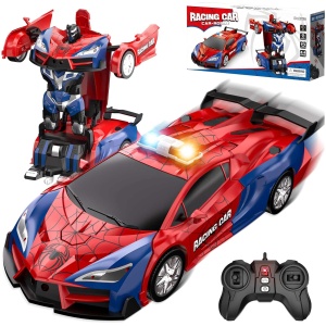 Voiture télécommandée transformable EnfantCado 2 en 1 Spider Robot