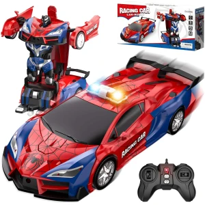 Voiture télécommandée transformable EnfantCado 2 en 1 Spider Robot