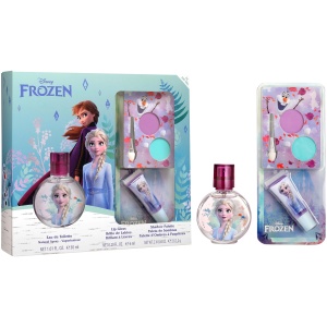 Coffret Parfum Reine des Neiges EnfantCado eau de toilette 30 ml avec gloss et palette