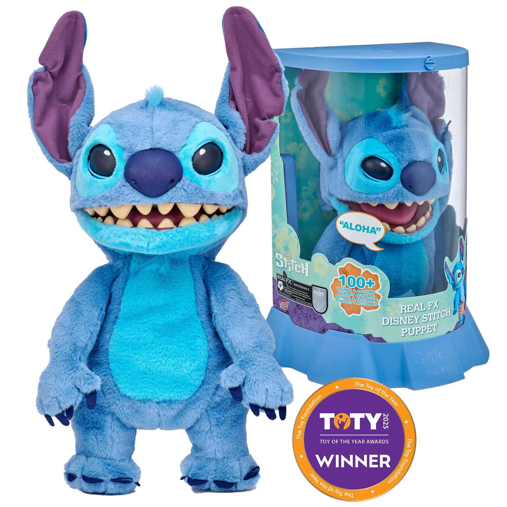 Peluche animatronique Stitch RealFX EnfantCado 45,7 cm – Image 2