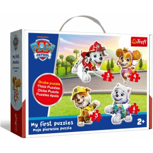 Puzzle Pat Patrouille EnfantCado 4 puzzles de tri formes 2-5 pièces