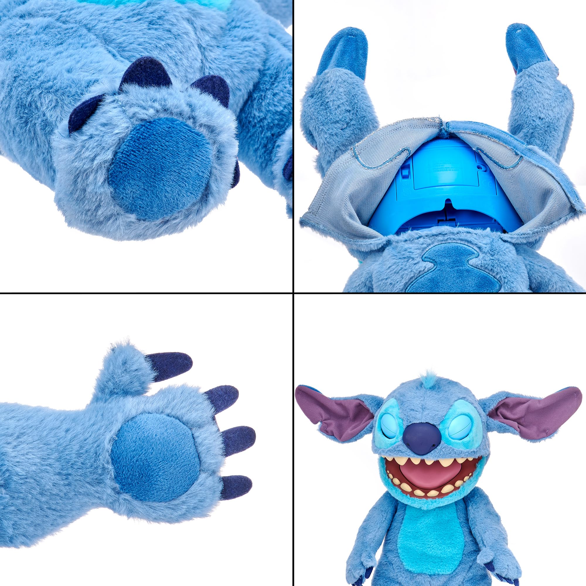 Peluche animatronique Stitch RealFX EnfantCado 45,7 cm – Image 5