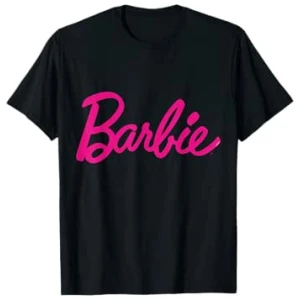 T-shirt Barbie EnfantCado manche mi-longue noir