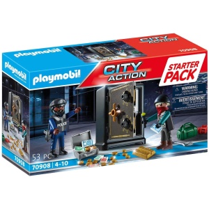 Starter Pack EnfantCado Cambrioleur de Coffre-Fort City Action