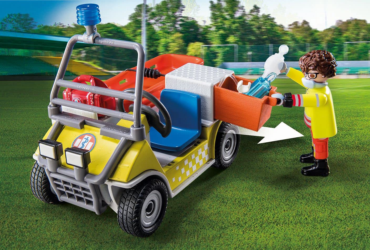 Véhicule de Secours Playmobil City Life avec Deux Secouristes – Image 7
