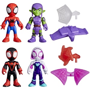 Pack de Figurines Spider-Man EnfantCado Aventures de Lanceurs de Toiles