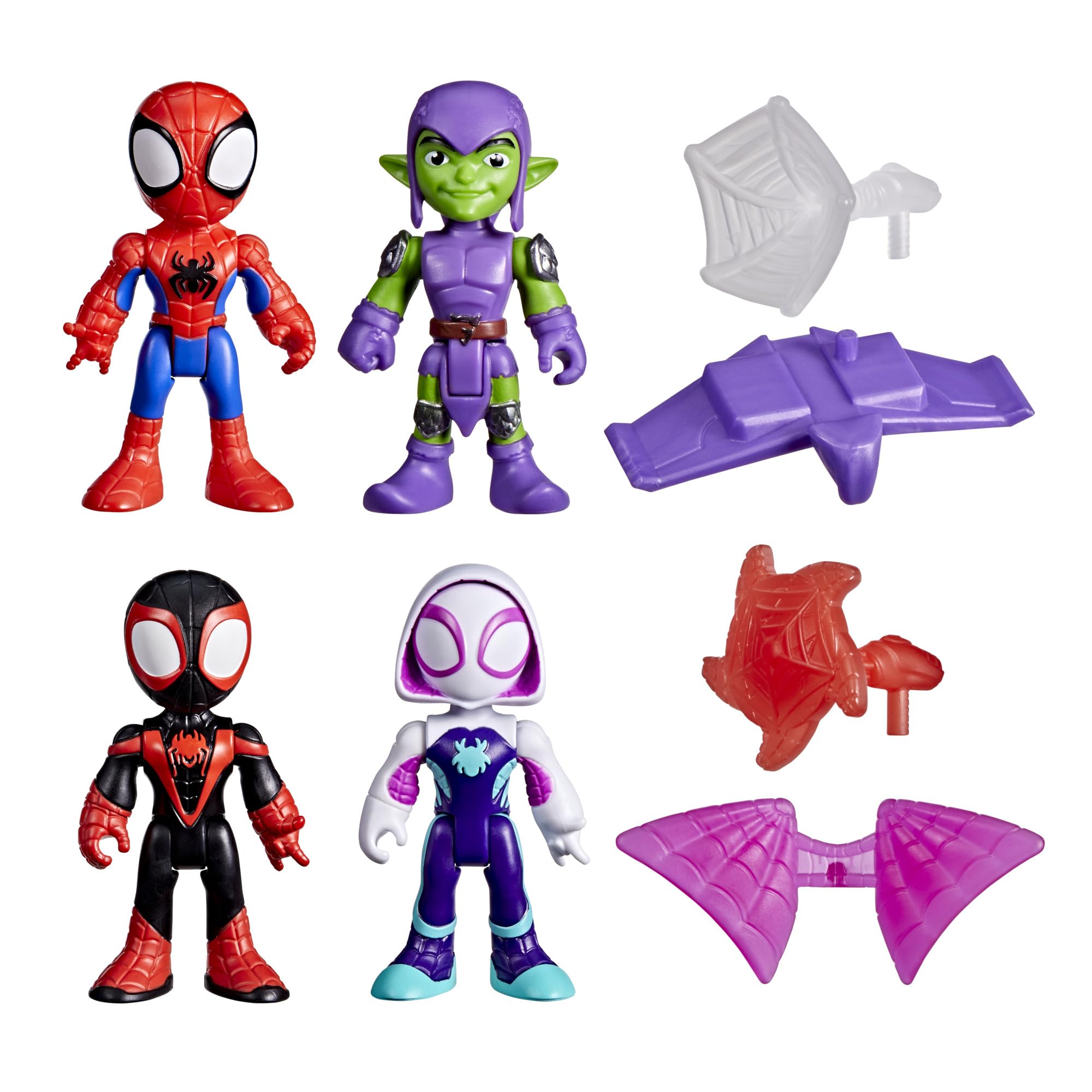 Pack de Figurines Spider-Man EnfantCado Aventures de Lanceurs de Toiles