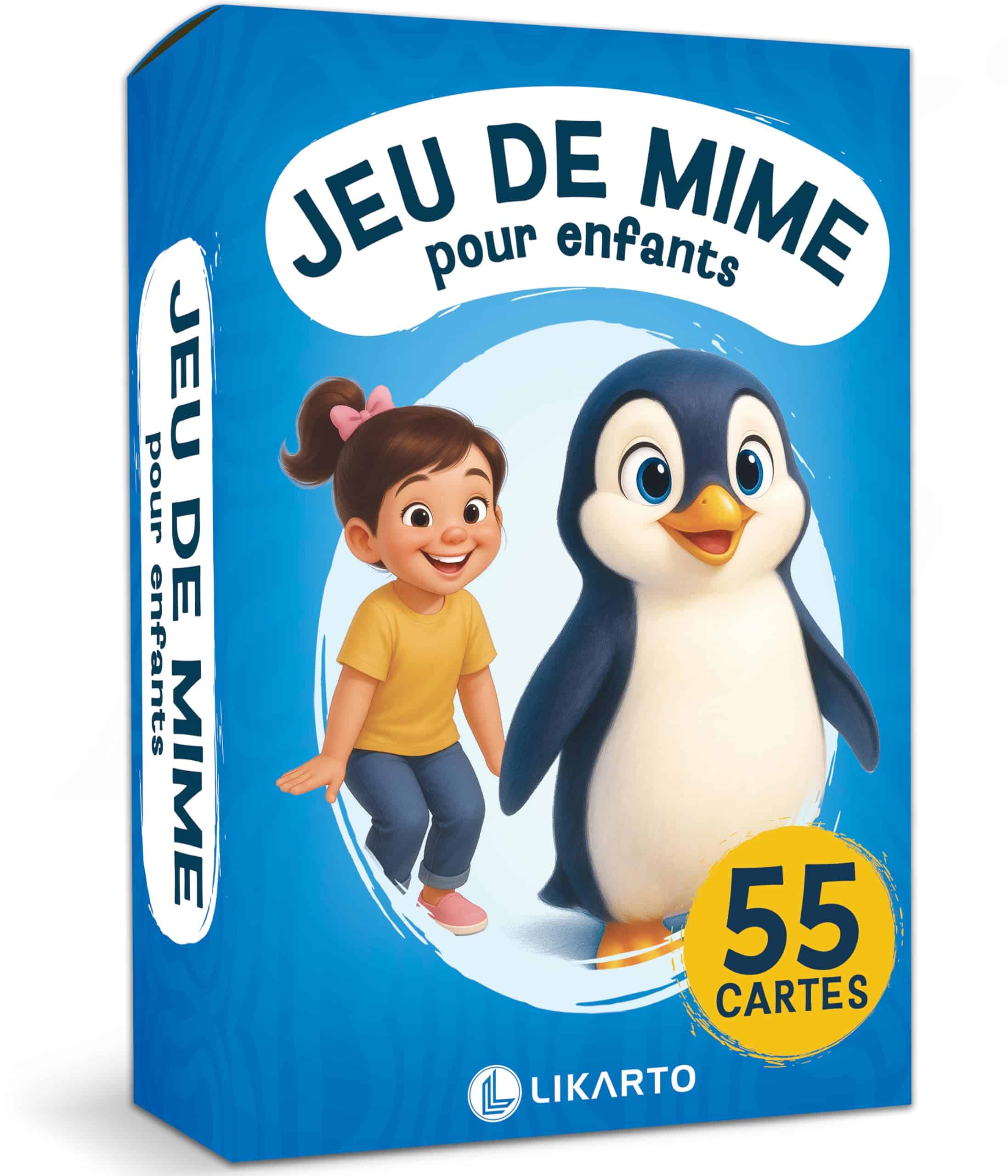 Jeu de mime EnfantCado Likarto 55 cartes dès 4 ans