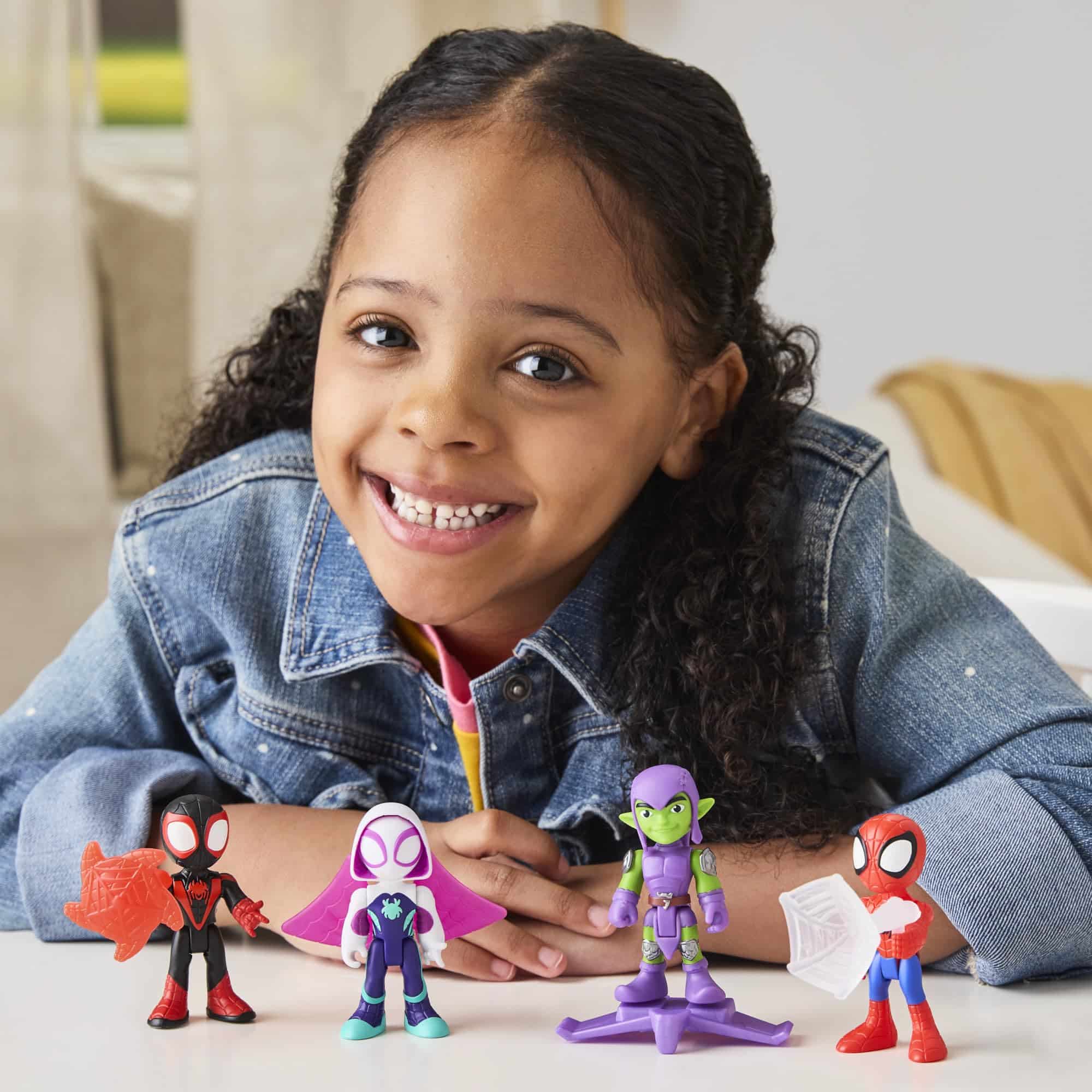 Pack de Figurines Spider-Man EnfantCado Aventures de Lanceurs de Toiles – Image 4