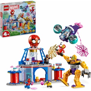 LEGO Marvel Spidey Le QG des Lanceurs de Toile de l'Équipe Spidey EnfantCado 10794