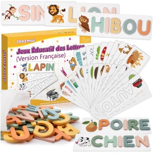Jeu de société lettres Scrabble EnfantCado Joozmui