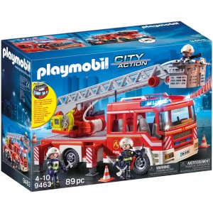 Camion de Pompiers EnfantCado avec échelle pivotante City Action
