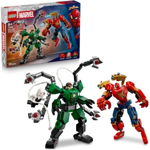 LEGO Marvel Le Combat des Robots : Spider-Man contre Docteur Octopus EnfantCado 76338