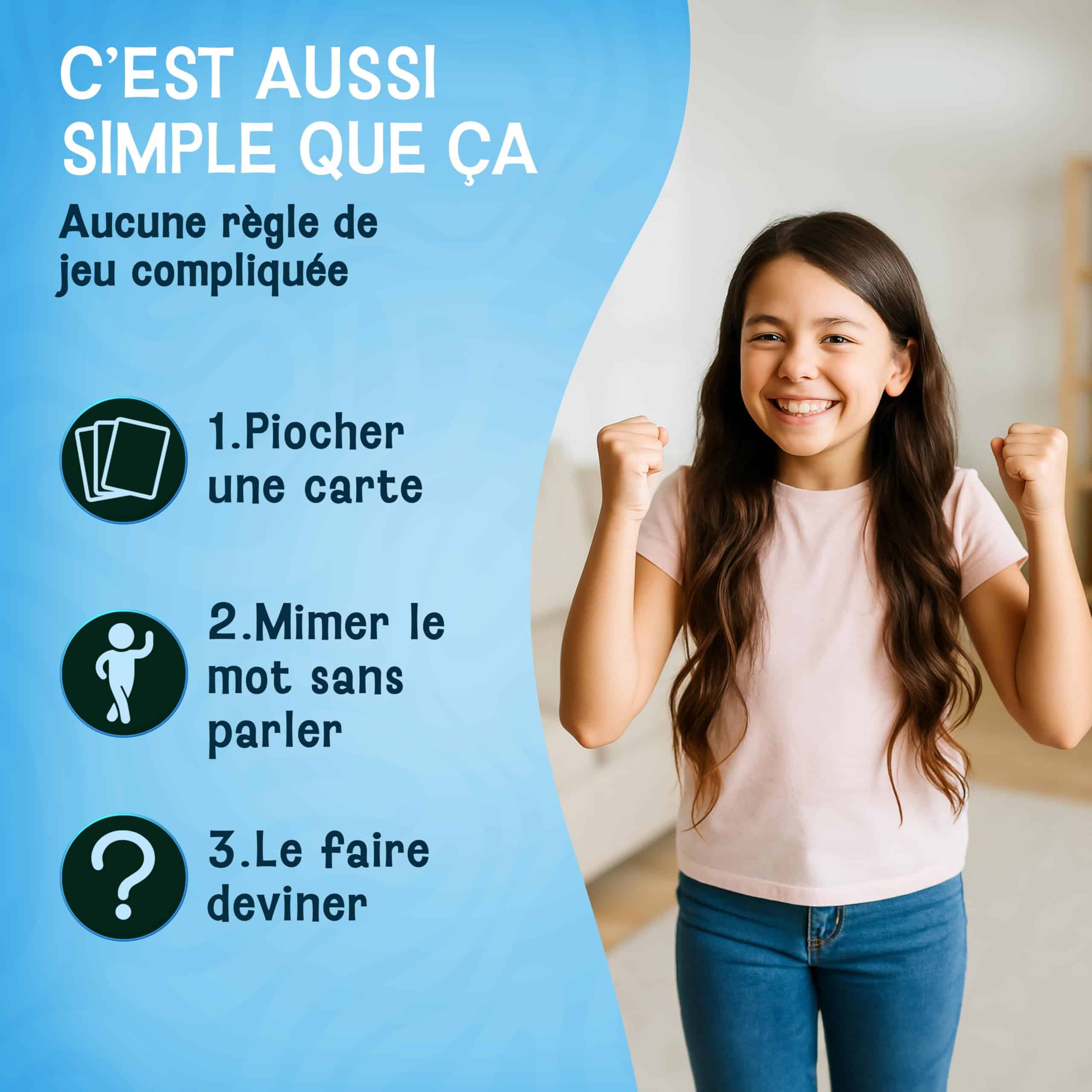 Jeu de mime EnfantCado Likarto 55 cartes dès 4 ans – Image 3