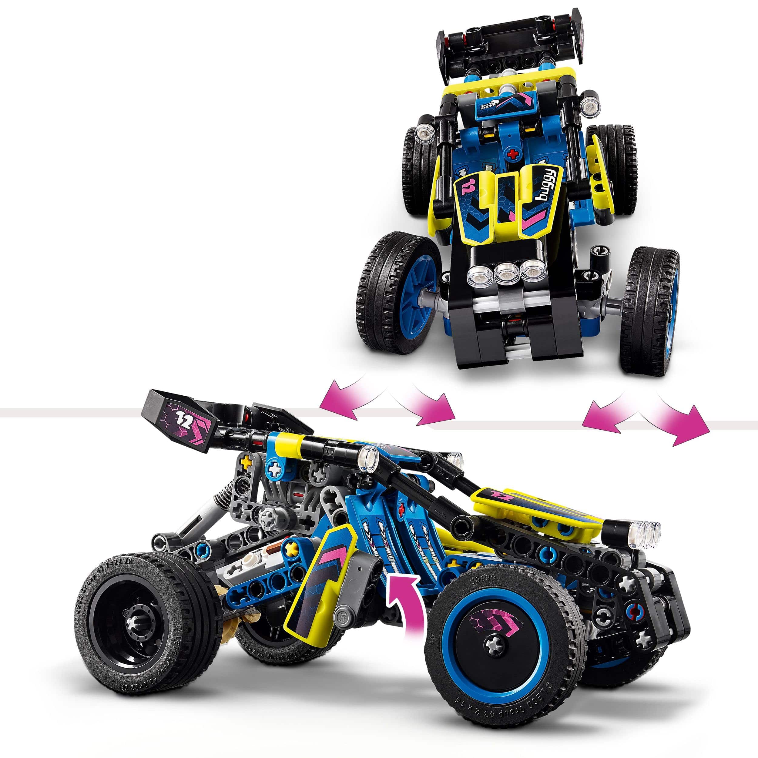 LEGO Technic Le Buggy Tout-Terrain de Course EnfantCado 42164 – Image 3