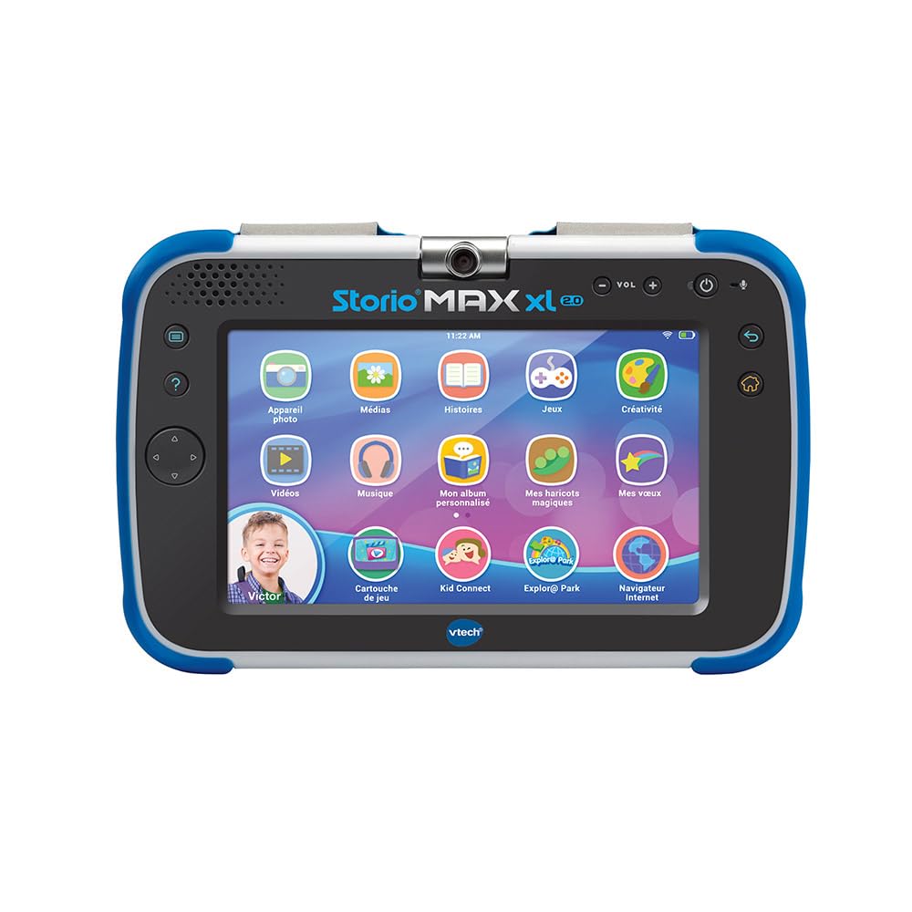 Tablette tactile éducative VTech Storio Max XL 2.0 bleue