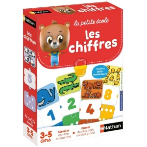 Coffret éducatif Nathan La Petite Ecole Les Chiffres pour apprendre à compter