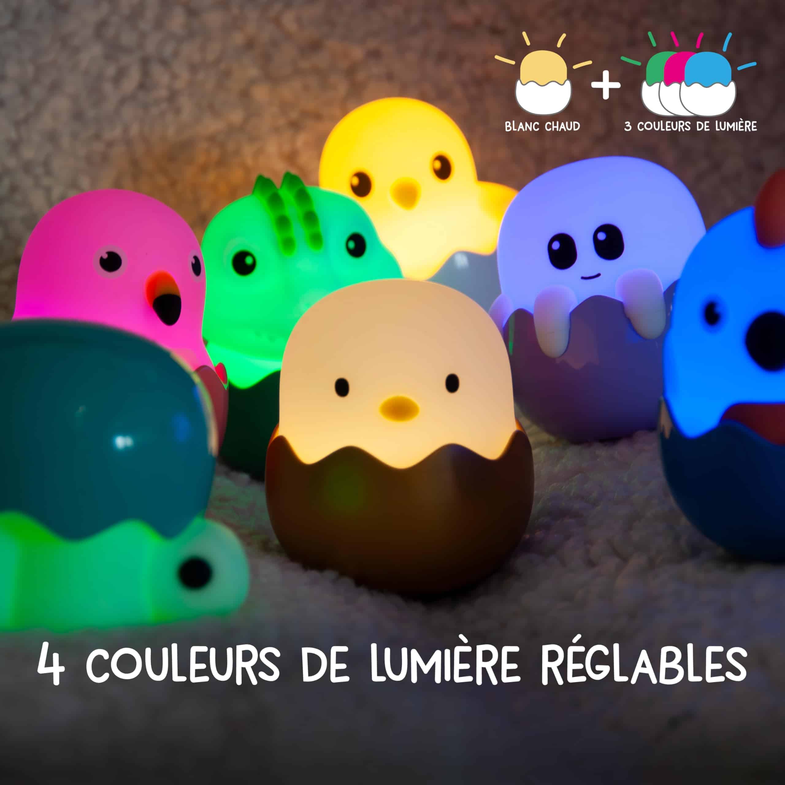 Boîte mystère Mini veilleuses EnfantCado EGGY'S Mystery Lights – Image 4