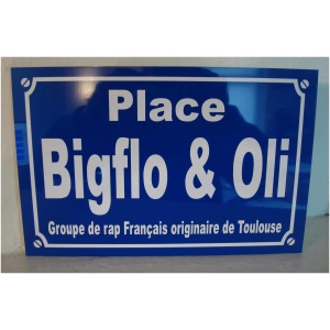 Plaque décorative EnfantCado Bigflo & Oli B&O