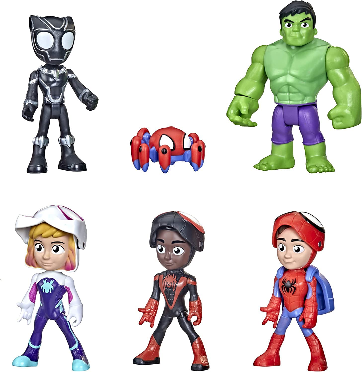 Multipack Figurines EnfantCado Spidey Identité Secrète Masques Rabattables