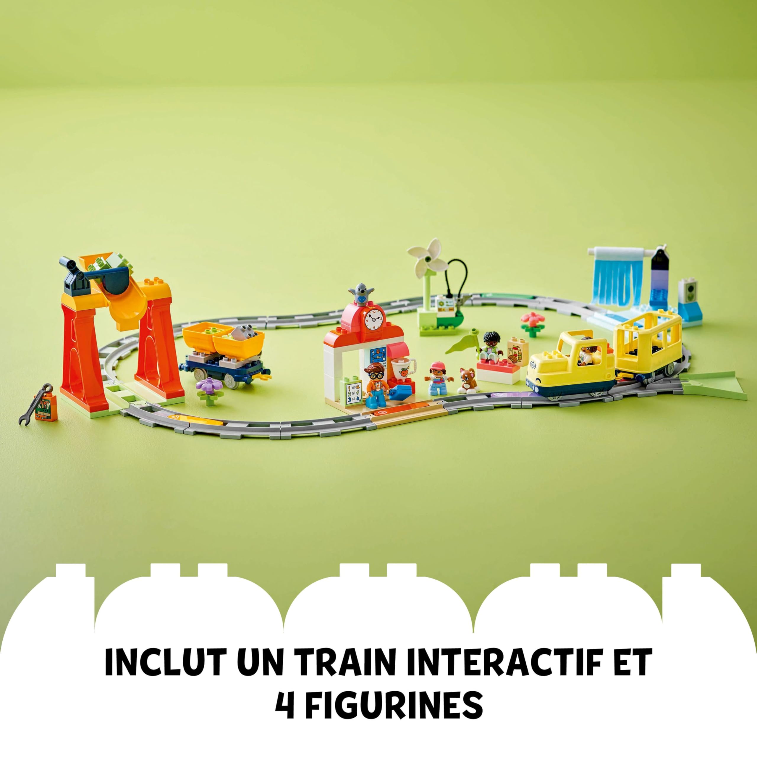 Train Communautaire Interactif EnfantCado LEGO Duplo Push&Go – Image 4