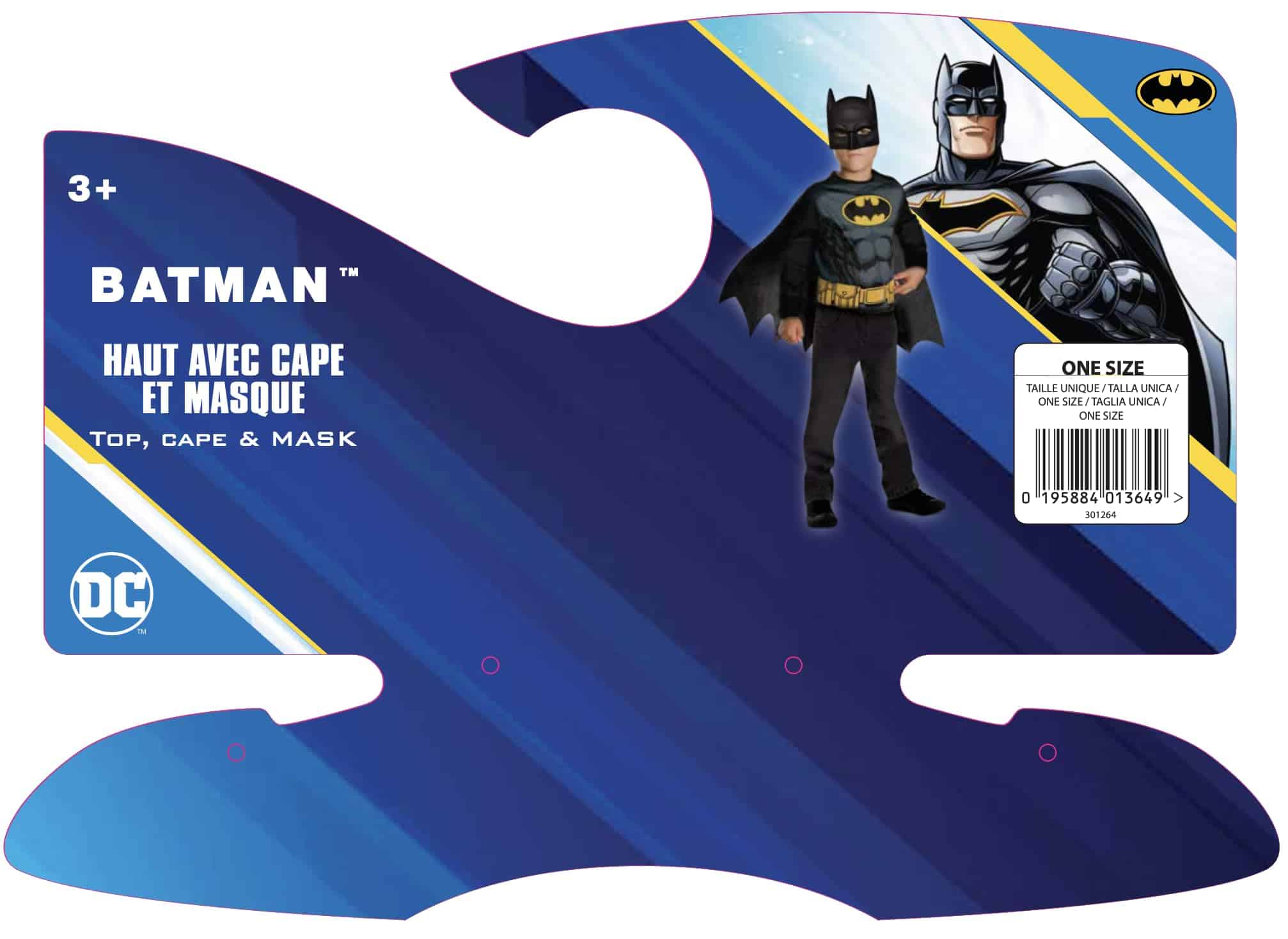 Déguisement Batman EnfantCado avec Cape et Masque – Image 6
