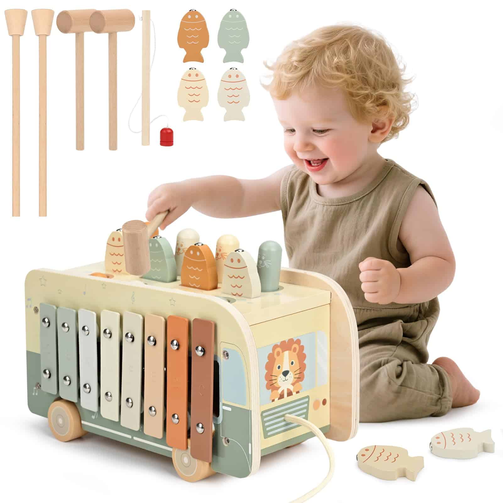 Jouet Montessori 7 en 1 Xylophone Bébé Vanplay