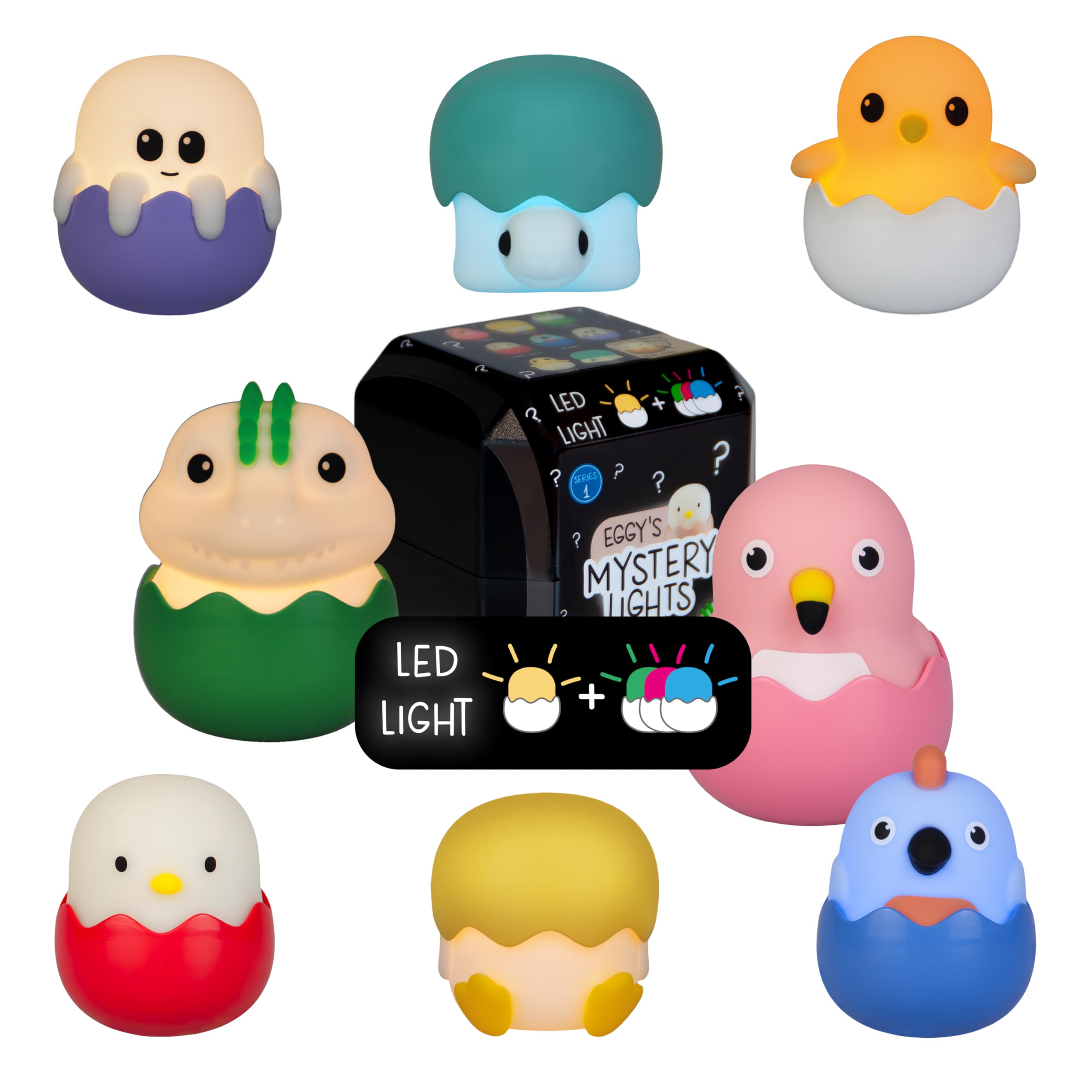 Boîte mystère Mini veilleuses EnfantCado EGGY'S Mystery Lights